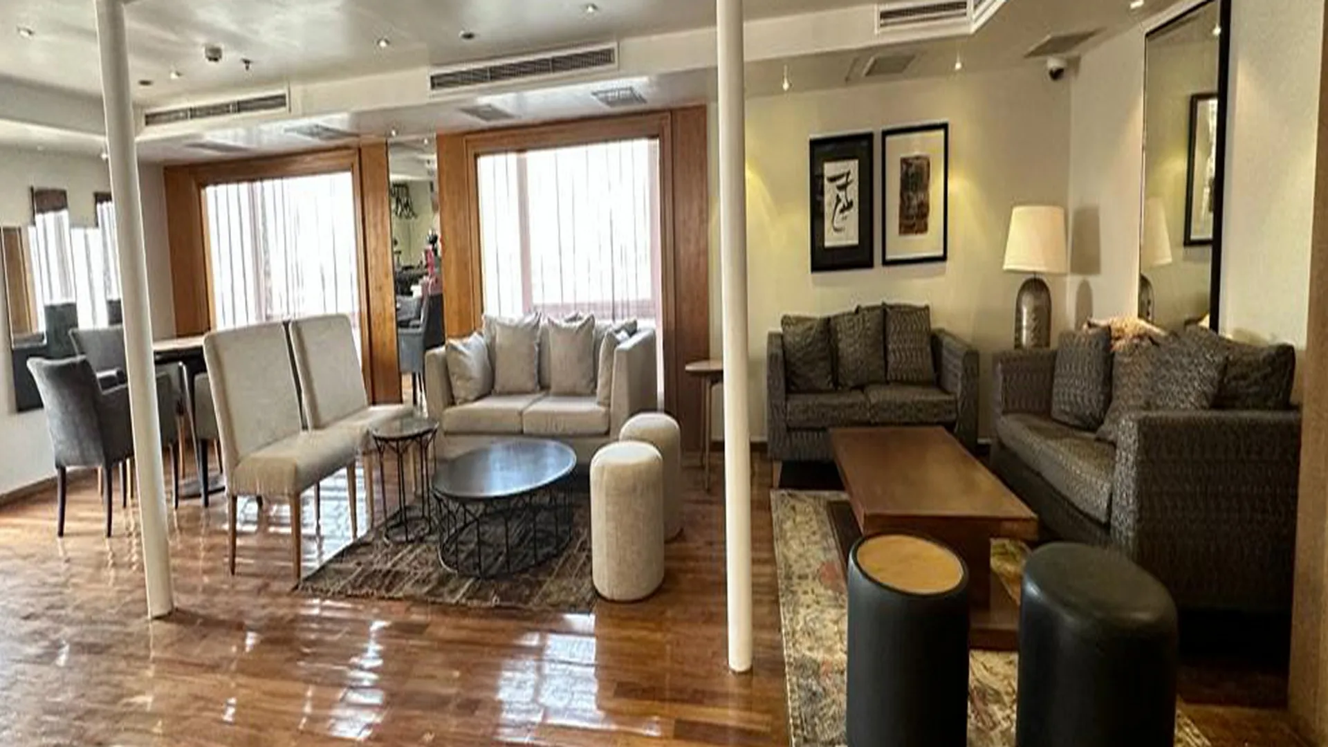 Lounge aboard the Salima Nile Cruise Nile cruise